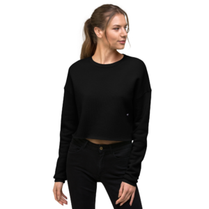 7503 Women's Fleece Crop Sweatshirt